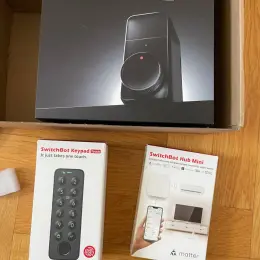 SwitchBot Lock Pro + Keypad Touch + Hub Mini - Умный замок