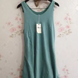 Летнее платье-сарафан Driver "Mercedes Dress plain" изумрудное, размер L/XL