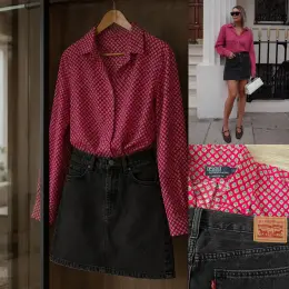 Набор: Юбка Levi's и рубашка Polo Ralph Lauren