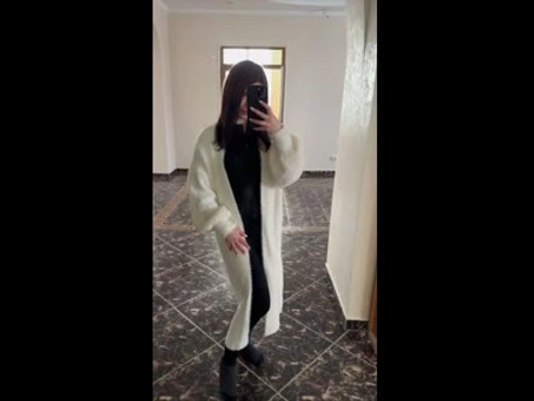 Fashion Жіночий довгий кардиган м'який універсальний розмір White