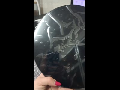 Электронные настенные часы DS-3813L 26см с USB питанием