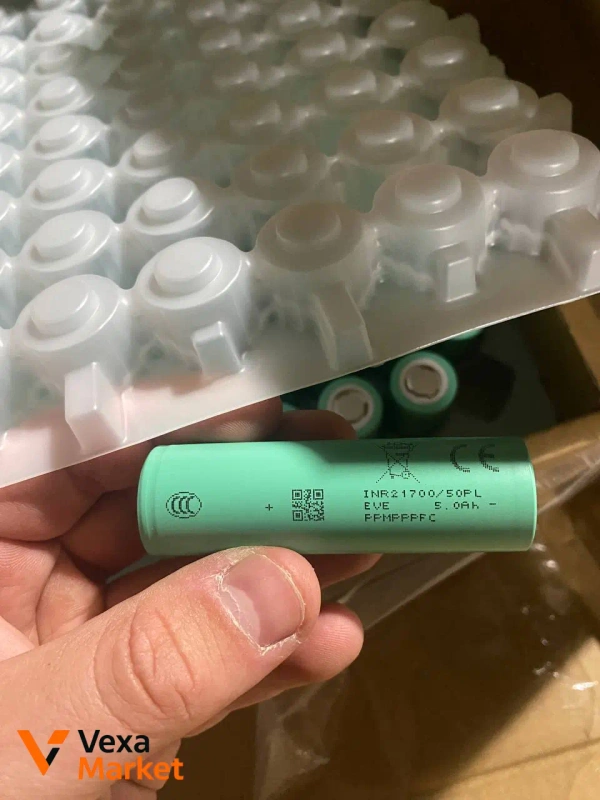 Акумулятор Eve INR21700-50PL 5000mAh