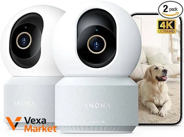 Anona 4K UHD Внутрішня камера безпеки, 2 шт.