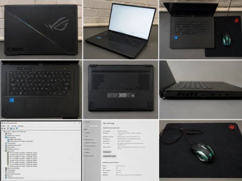 ASUS ROG Zephyrus M16 i7-11800H / RTX 3050 Ti / 16GB / 512GB SSD 144Hz