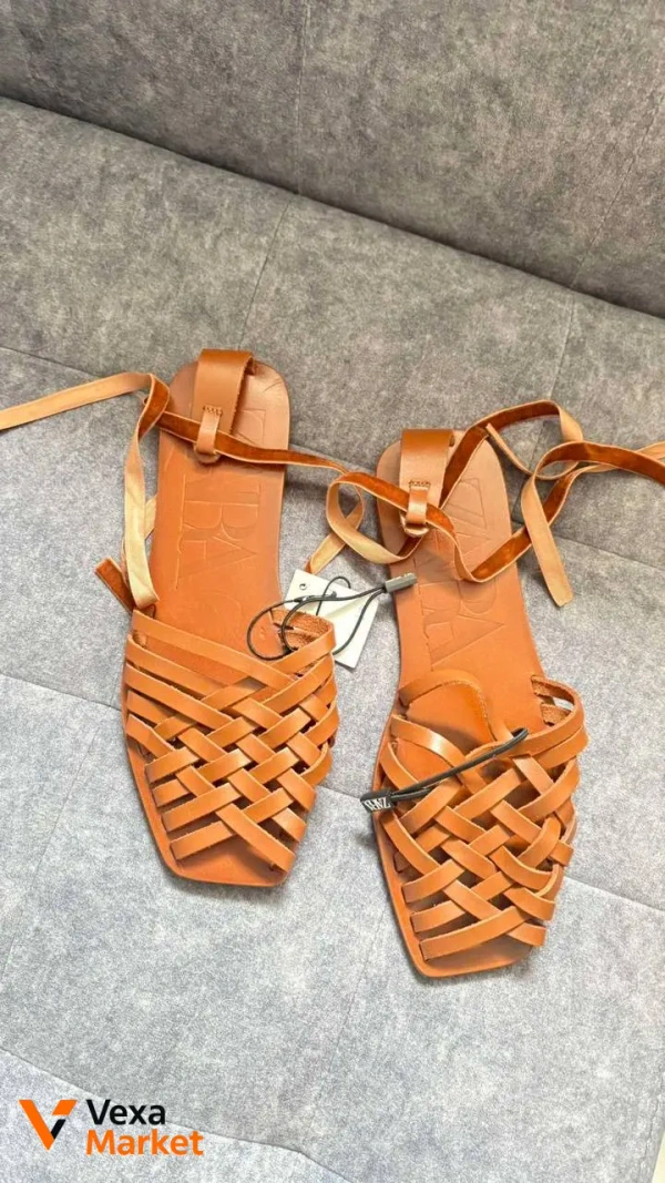 Босоніжки Zara натуральна шкіра розмір 38