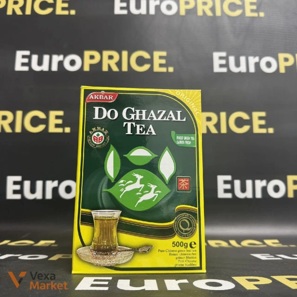 Чай зелений Akbar Do Ghazal Tea 500г