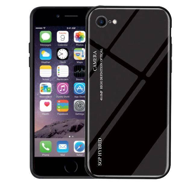 Чохол бампер Primo Gradient Glass для Apple iPhone 6 / 6s - Black