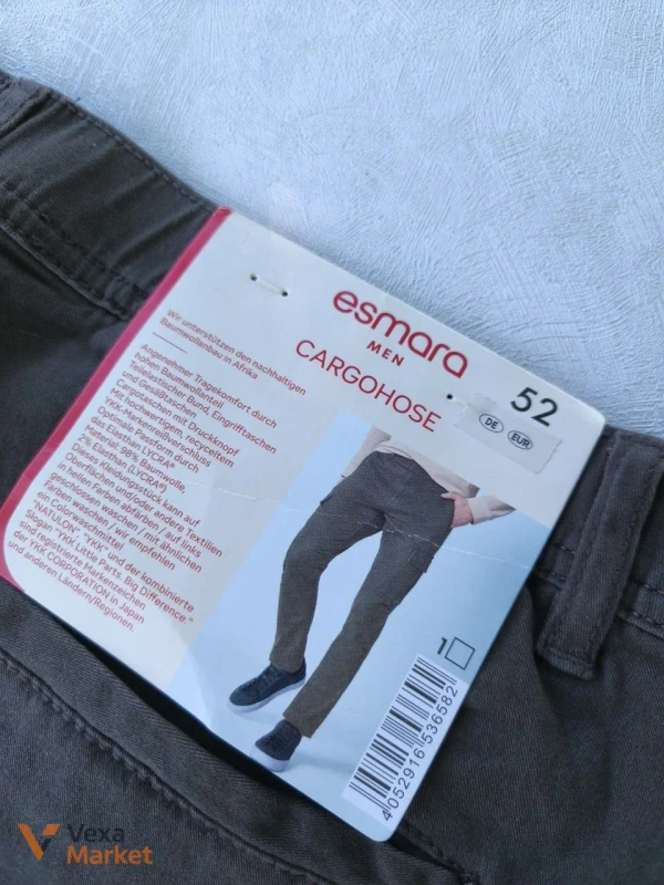 Чоловічі штани Esmara Cargo Hose EUR 52