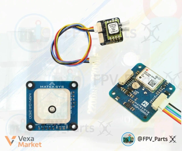 Датчики та GPS модулі Matek Systems для FPV дронів
