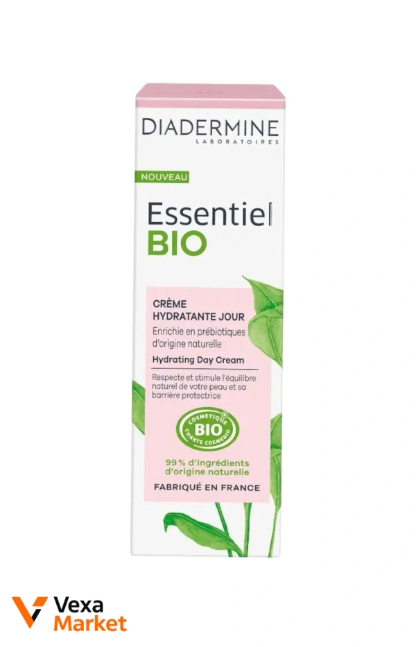 Diadermine Essentiel BIO Hydrating Day Cream зволожувальний денний крем