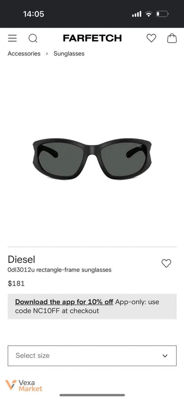 Diesel 0dl3012u солнцезащитные очки