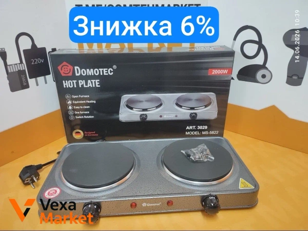 Електрична плита DOMOTEC MS-5822