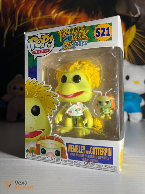 Фигурка Funko Pop! Television Fraggle Rock Wembley with Cotterpin #521
