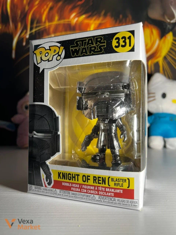 Funko Pop! Star Wars: The Rise of Skywalker Knight of Ren Blaster Rifle (Chrome) #331