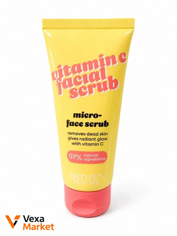 Genzen Skin Care Vitamin C Facial Scrub - скраб для обличчя з вітаміном C