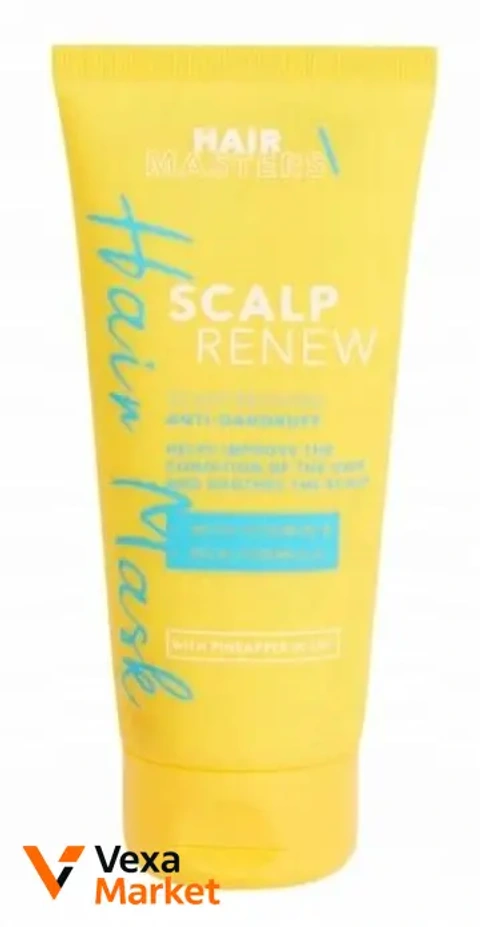 Hair Masters Scalp Renew Anti-Dandruff Hair Mask - ΠΌΠ°ΡΠΊΠ° Π΄Π»Ρ Π²ΠΎΠ»ΠΎΡΡΡ ΠΏΡΠΎΡΠΈ Π»ΡΠΏΠΈ