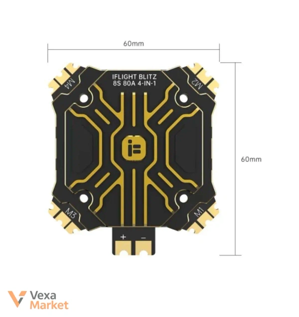 iFlight BLITZ 8S 80A 4-IN-1 ESC для FPV-дронів