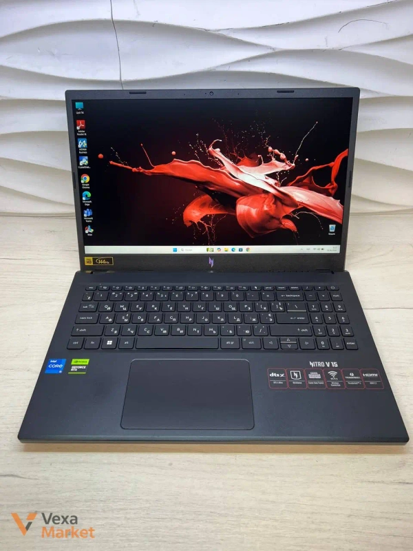 Ігровий ноутбук Acer Nitro V15 Intel Core i5 13420H RTX 4060 16Gb DDR5 512Gb SSD 15.6" Full HD IPS 144Hz