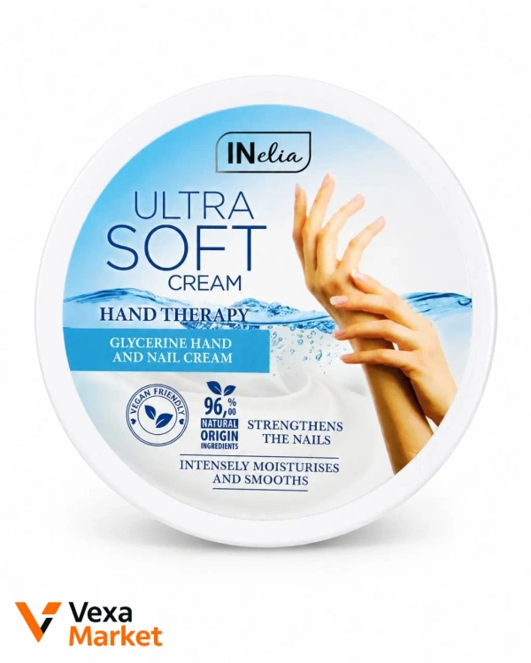 INelia Ultra Soft Cream Hand Therapy крем для рук та нігтів 200 мл