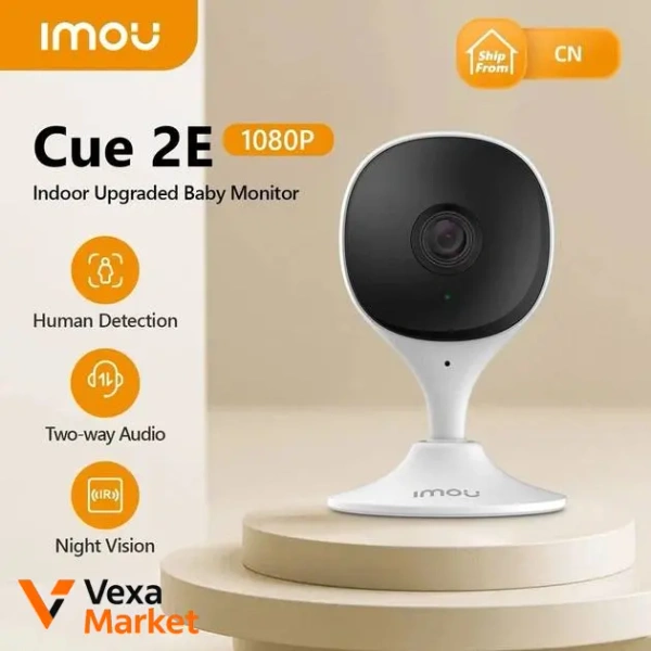 IP камера Imou Cue 2E (IPC-C22SP) 2Мп Wi-Fi, мікрофон, сирена