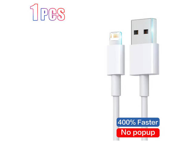Кабель для заряджання айфона айпад iPhone 6 7 SE 8 X 11 12 13 14 Pro Plus Max LEXEGO Lightning