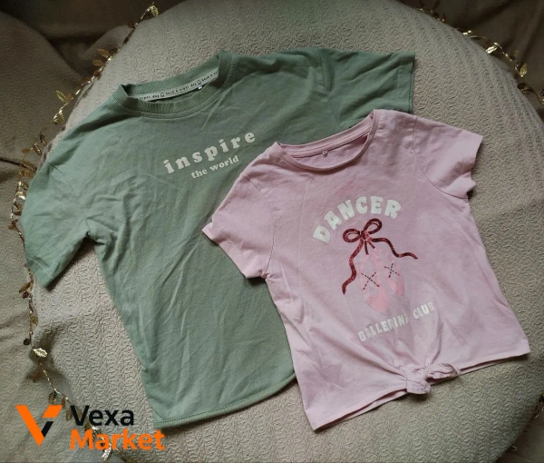 Комплект детской одежды: шорты, футболки, костюм (4-5 лет)