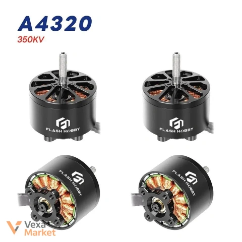 Комплект двигунів Flashhobby Arthur A4320 350KV