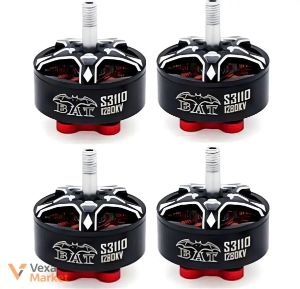 Комплект двигунів Suprass Hobby BAT B3110 1280KV (4 шт)