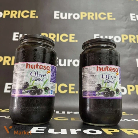 ΠΠ°ΡΠ»ΠΈΠ½Ρ Hutesa Olive Pitted 900ΠΌΠ»