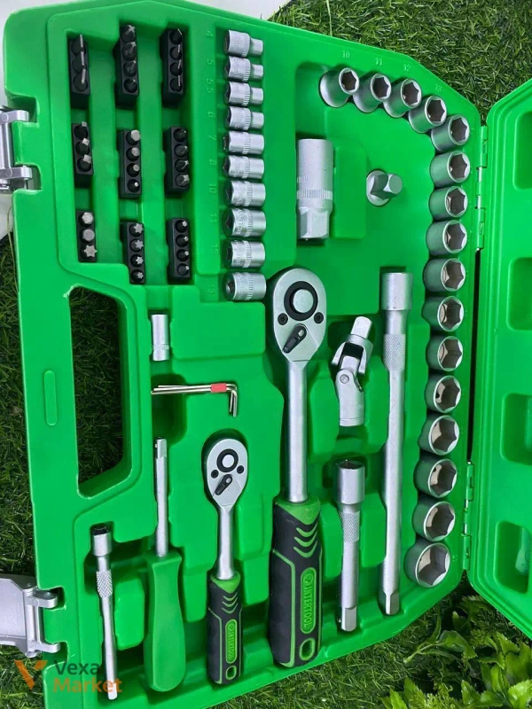 Набор инструментов Intertool ET-6072SP 72 предмета