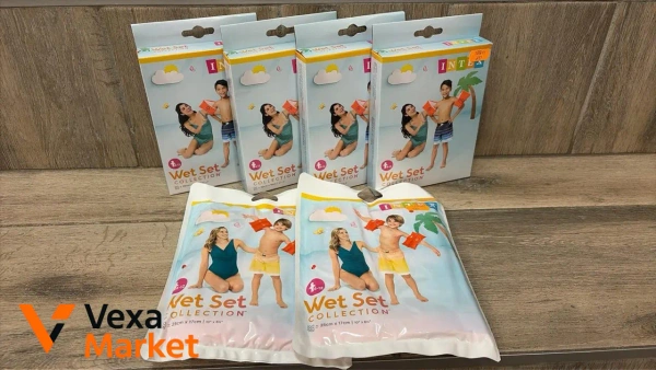 Нарукавники для плавання Intex Wet Set Collection 6-12 років