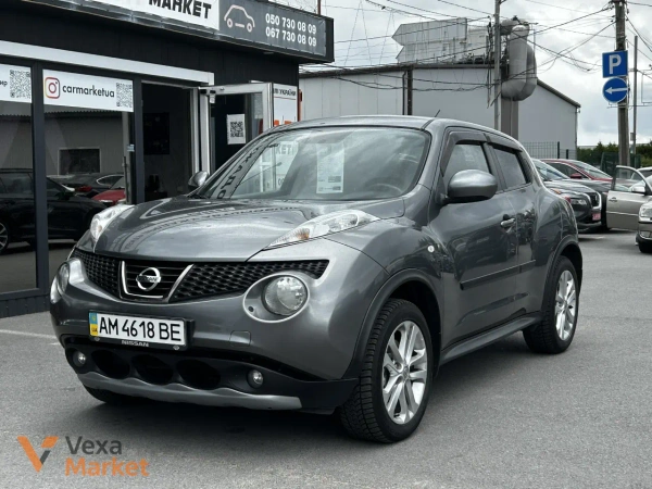 Nissan Juke 2011 Автомат Полный привод Серый