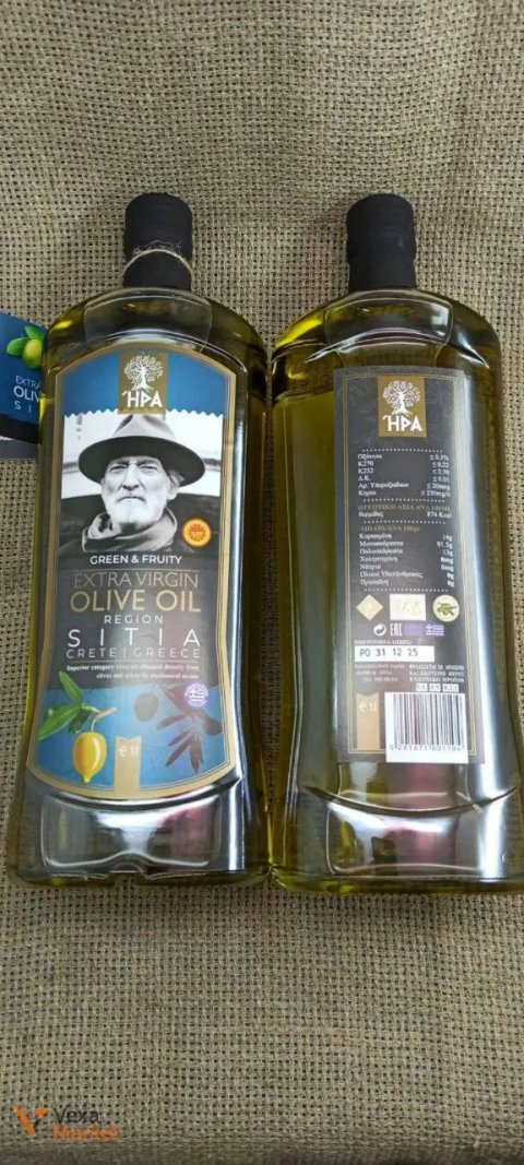 Оливкова олія HPA Extra Virgin Olive Oil Sitia Crete, Греція, 1л