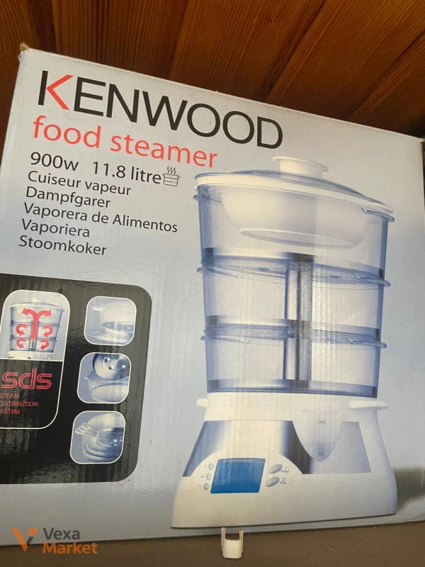 Пароварка Kenwood Food Steamer 900W 11.8 л