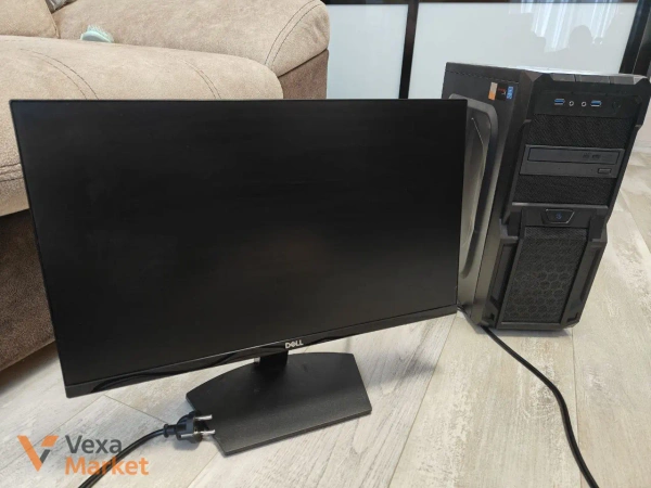 ПК Intel Pentium Gold + Монитор Dell 21.5"