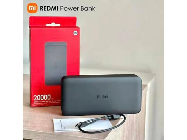 Портативний акумулятор Xiaomi Redmi 20000 мАг Power Bank Павербанк