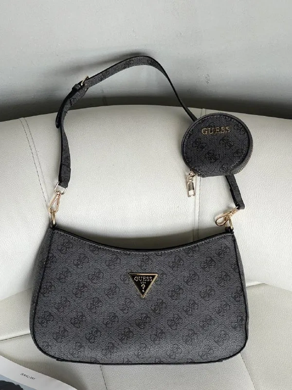Сумка жіноча Guess Noelle багет 2 в 1 з монетницею