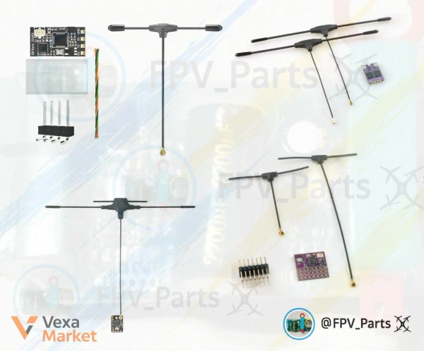 Радіоприймачі Happymodel та SpeedyBee для FPV дронів
