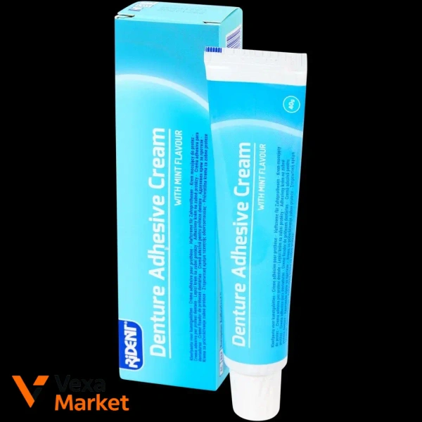 Rident Denture Adhesive Cream крем для фіксації зубних протезів 40 г з м'ятним смаком