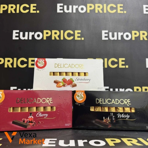 Π¨ΠΎΠΊΠΎΠ»Π°Π΄ Delicadore Π² Π°ΡΠΎΡΡΠΈΠΌΠ΅Π½ΡΡ: ΠΏΠΎΠ»ΡΠ½ΠΈΡΡ, Π²ΠΈΡΠ½Ρ, Π²ΡΡΠΊΡ, 200Π³