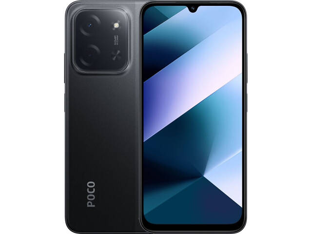 Смартфон Xiaomi Poco C85 6/128GB Black (No Adapter) Global UA