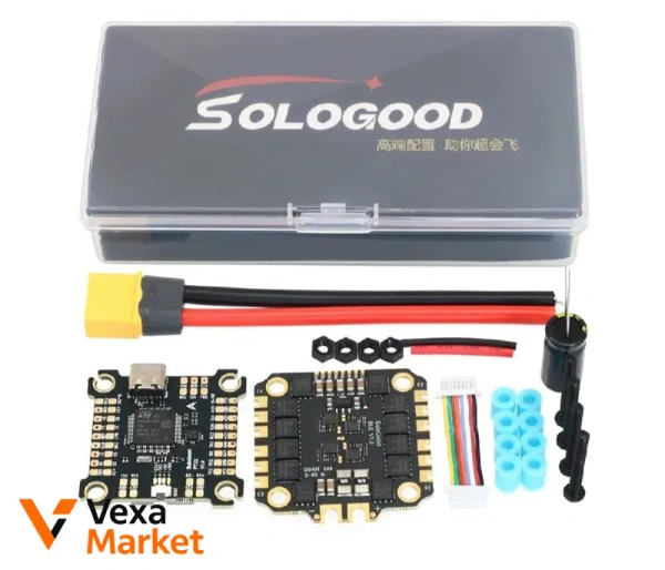 Стек SoloGood F722 60A FC+ESC для FPV дронов