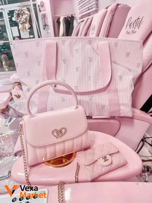 Сумка Victoria's Secret рожева