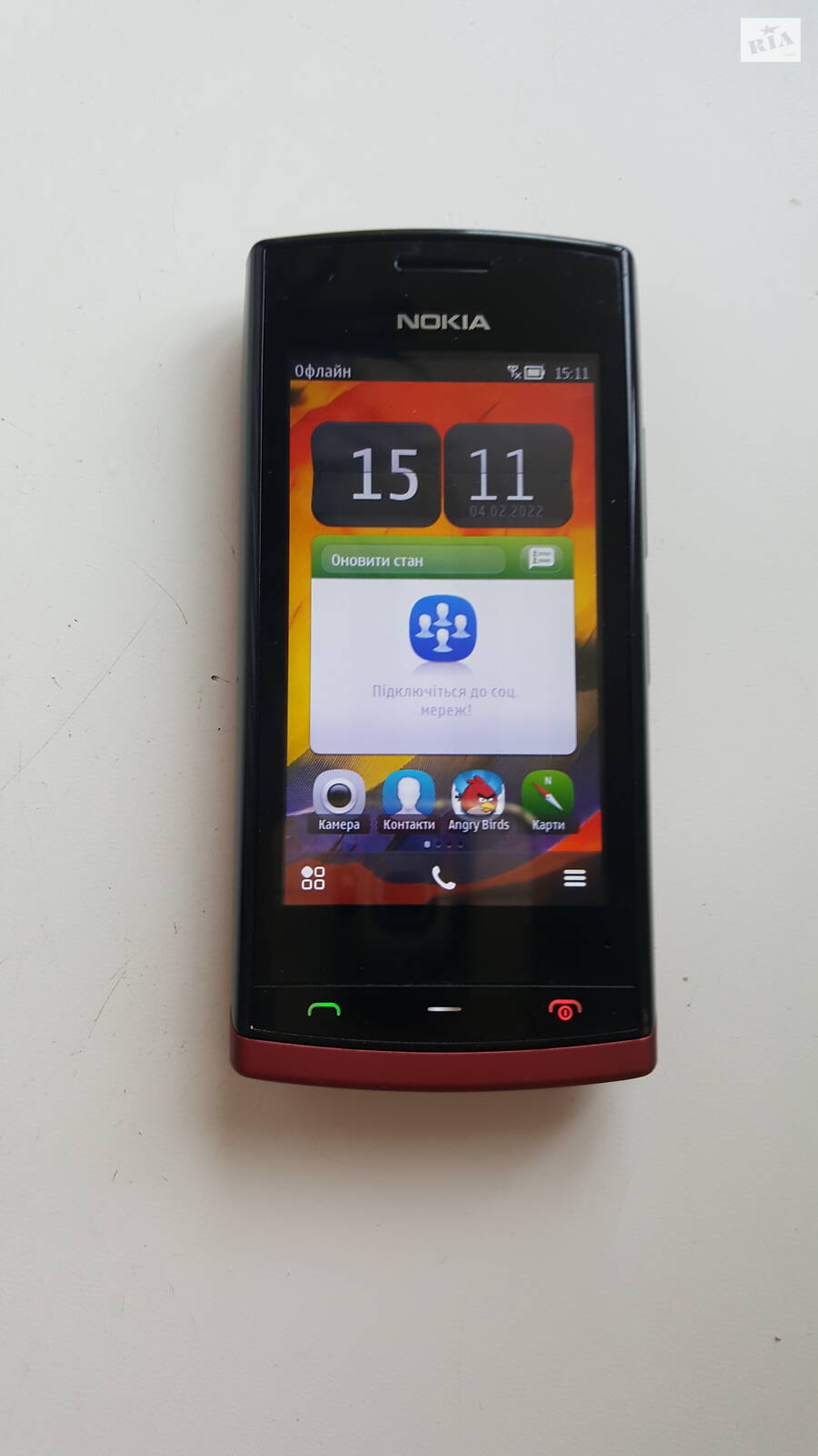 Телефон Nokia 500 смартфон