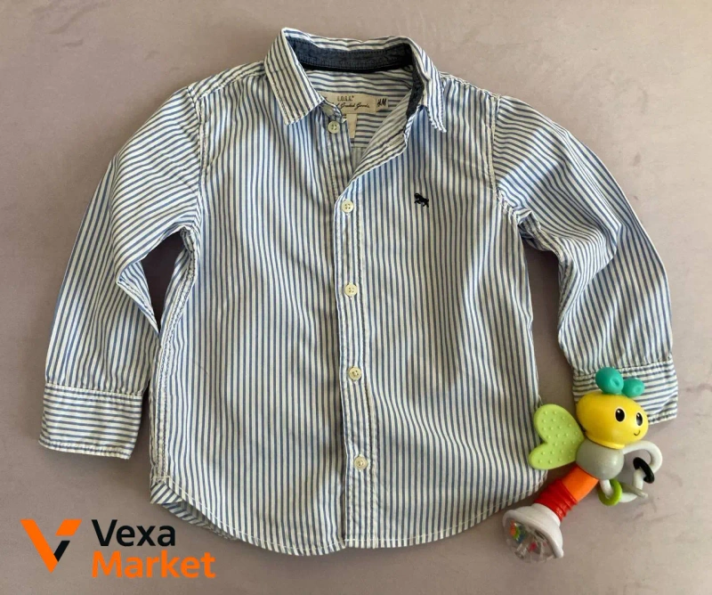 Дитячі сорочки ILEIN, H&M, REBEL, BARCODE, GeeJay, DiLi — фото 2