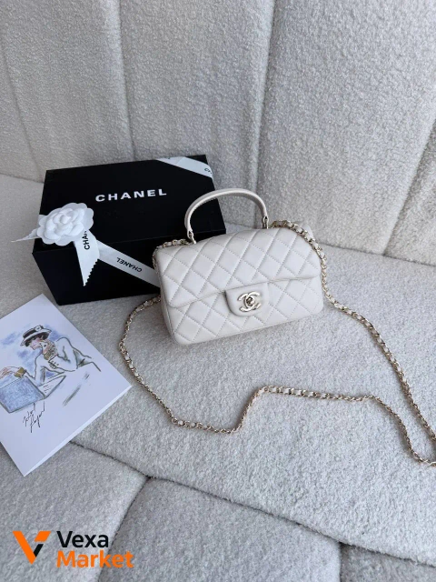 Chanel Classic Milk ΡΡΠΌΠΊΠ° ΠΆΡΠ½ΠΎΡΠ° Π½Π°ΡΡΡΠ°Π»ΡΠ½Π° ΡΠΊΡΡΠ°