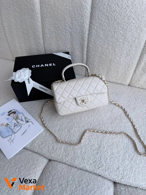 Chanel Classic Milk сумка жіноча натуральна шкіра