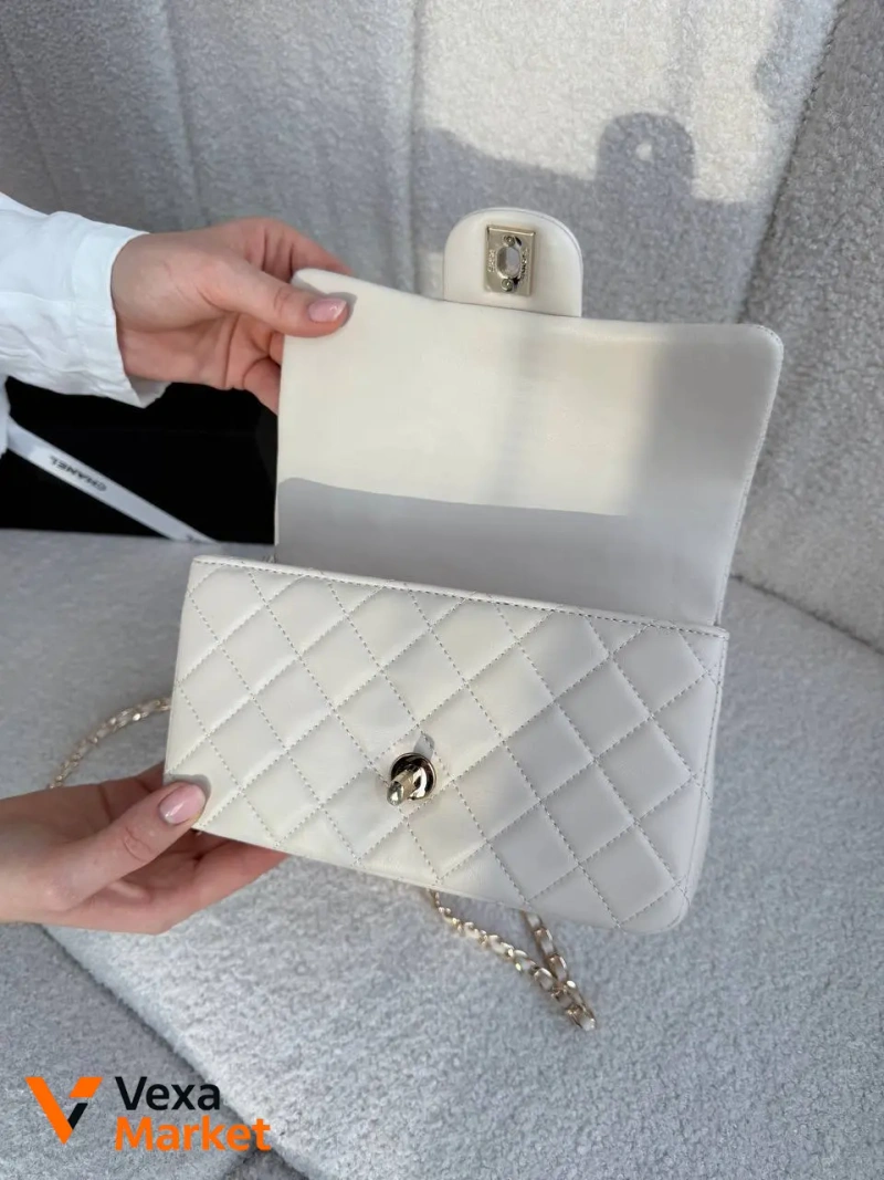 Chanel Classic Milk сумка жіноча натуральна шкіра — фото 5