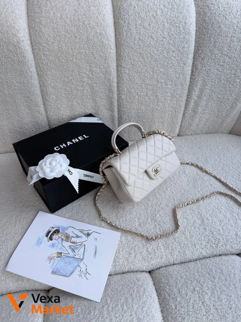 Chanel Classic Milk сумка жіноча натуральна шкіра — фото 6