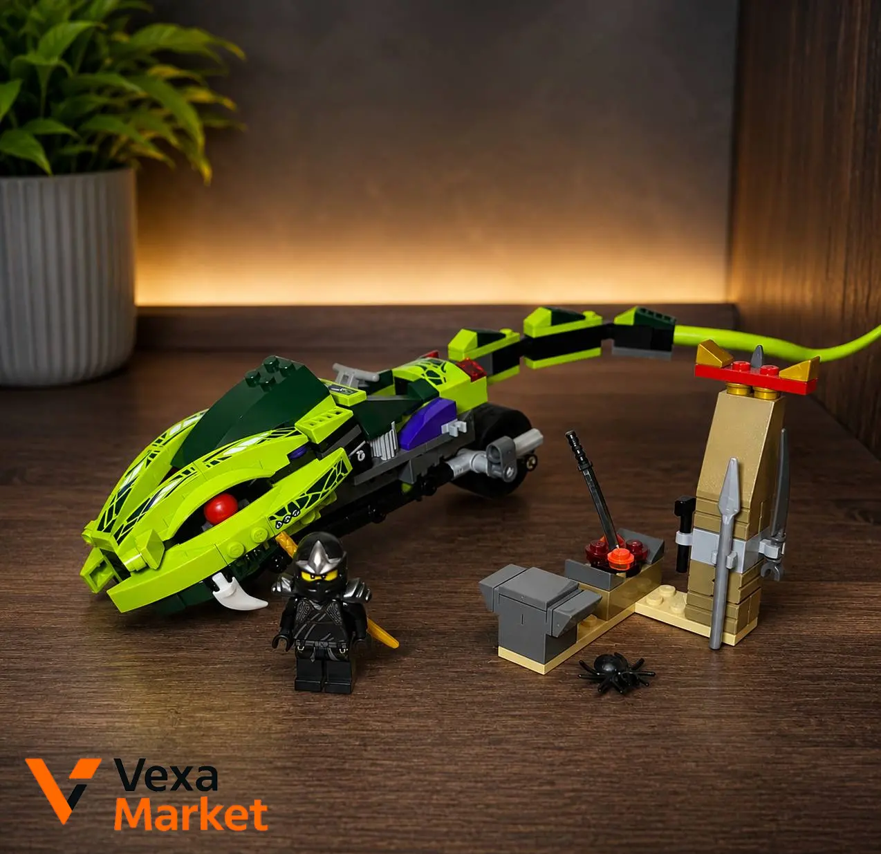 LEGO Ninjago 9447 — Байк Змії
